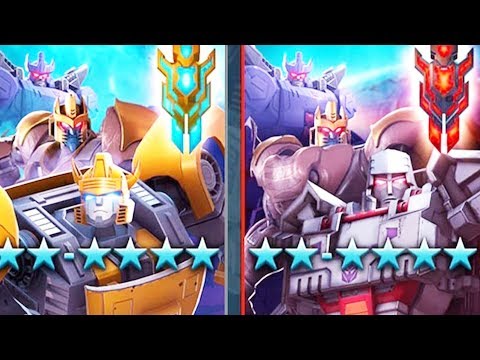 Transformers: Forged to Fight - G1 Bumblebee & Megatron Crystals Opening