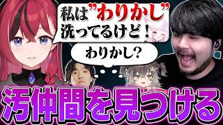 【#LTK】狐白うるが"同類"だと嗅ぎつけ助かろうとするもk4senに阻止される昏昏アリア【League of Legends】