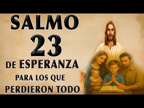 SALMO 23 OF HOPE PARA THOSE WHO HAVE LOST EVERYTHING