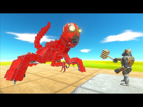 GOD GHOR HAMMER VS NEW MECHA UNITS | Animal Revolt Battle Simulator