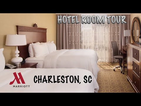 Hotel Room Tour | Charleston Marriott Room 1009 in Charleston, SC