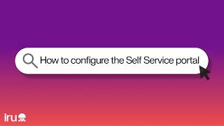 How to configure the self-service portal in Iru