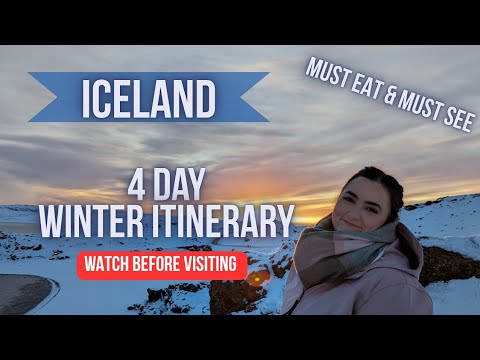 The ULTIMATE 4-Day Iceland Winter Itinerary (Must-See & Must-Eat Guide!)