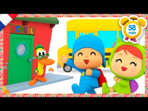 🏫 POCOYO FRANÇAIS - Retour à l'école avec Yanko [ 58 min ] | DESSIN ANIMÉ pour enfants