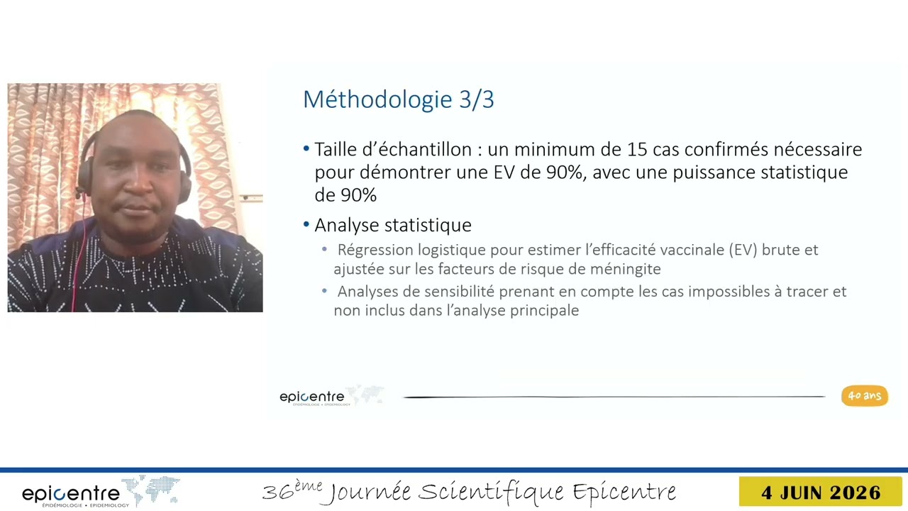 Évaluation de l’efficacité vaccinale du Nm5CV lors de la campagne de riposte au Niger