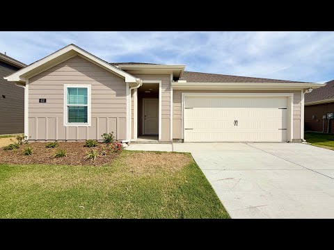 NEW CONSTRUCTION! Move-In Ready! Beautiful 4BR Home with Study & Open Floor Plan property video