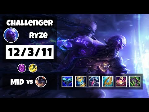 Ryze vs Rumble EU Challenger MID (12/3/11) - v11.8
