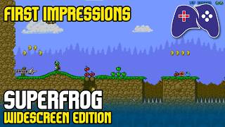 Superfrog: Widescreen Edition | First Impressions #Amiga