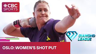 Canada's Sarah Mitton places third, Chase Jackson sets shot put meet record at Diamond League Oslo