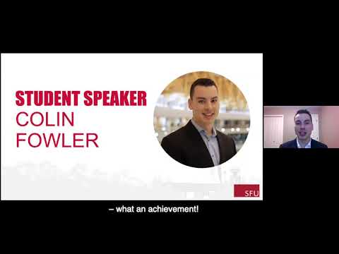 Spring 2020 SFU Economics Convocation Celebration