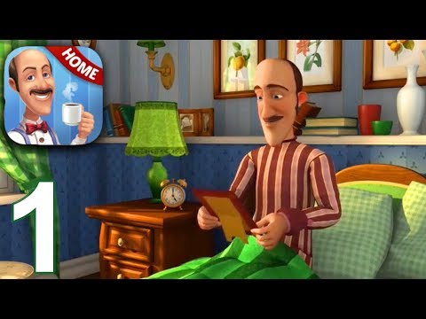 HOMESCAPES Story Walkthrough Gameplay Part 1 - Day 1 (iOS Android)