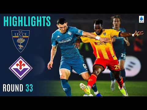 Shared Points in Relegation Battle | LECCE-FIORENTINA | HIGHLIGHTS | Serie A 2025/26