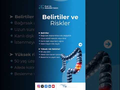 KOLON KANSERİ BELİRTİ VERMEDEN İLERLEYEBİLİR!