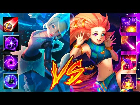 Zoe vs Oriana - 200 IQ - Who is Best OneShot Mid AP ?
