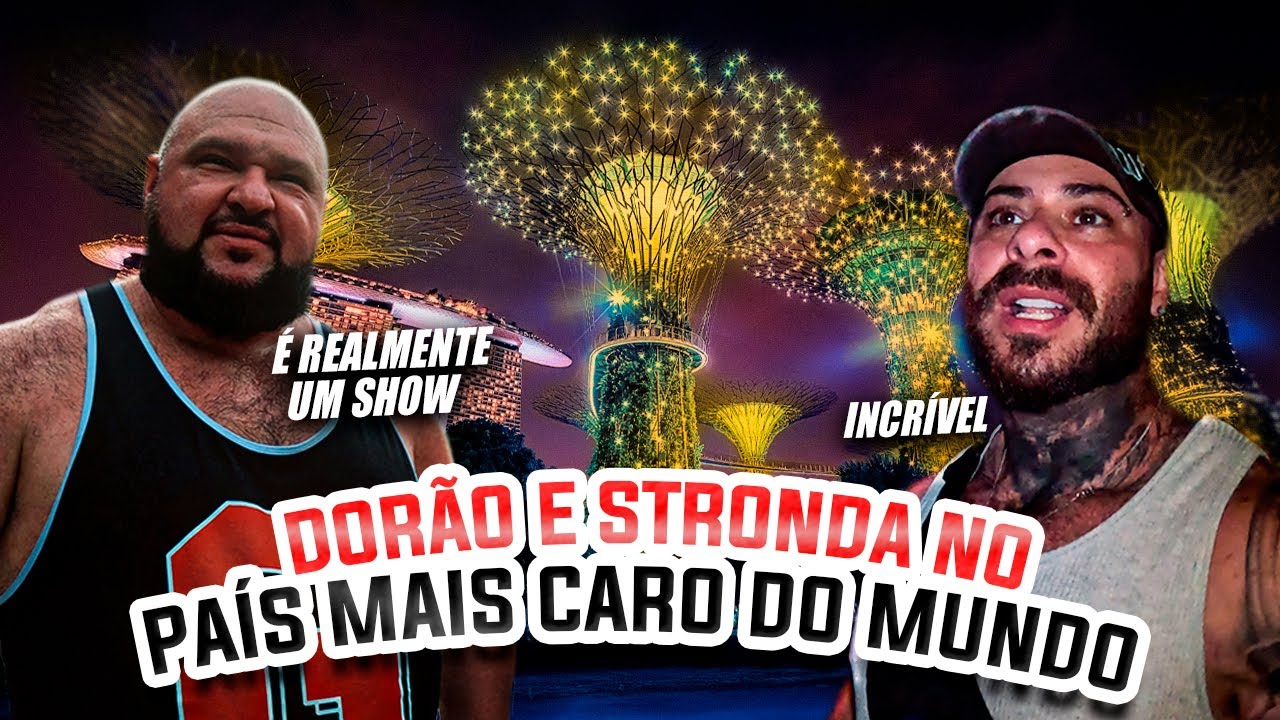 CONHECENDO O PAÍS MAIS CARO DO MUNDO - SINGAPURA STRONDA E DORÃO