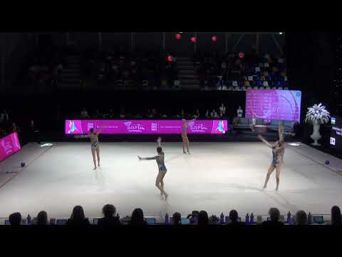 Uzbekistan FIG Senior Group 5 balls final Miss Valentine Grand Prix 2020