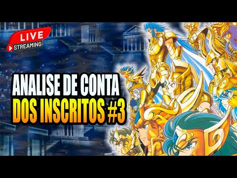 ANALISANDO A CONTA DOS INSCRITOS! #3 - SAINT SEIYA AWAKENING