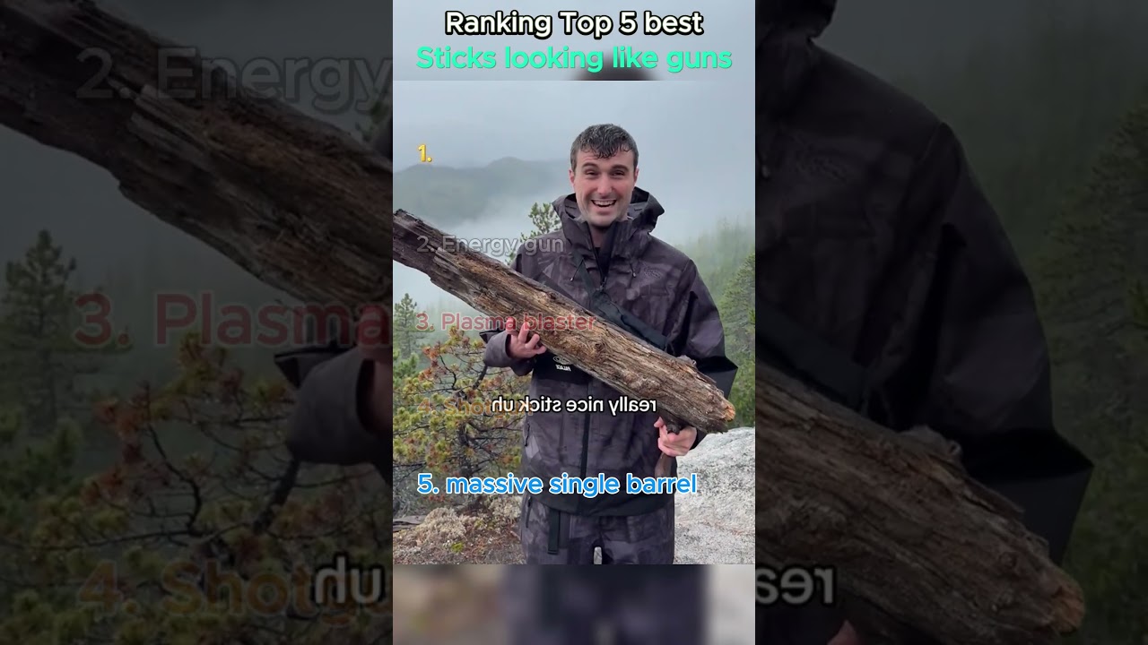 Cool gun like stick finds #shorts #stick #sticknation #coolstick #fortheboys