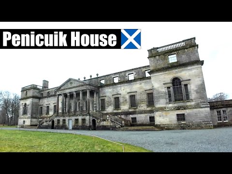 Discovering a Dark Secret at Penicuik House - Scotland's Finest 18th-Century Palladian Grand House