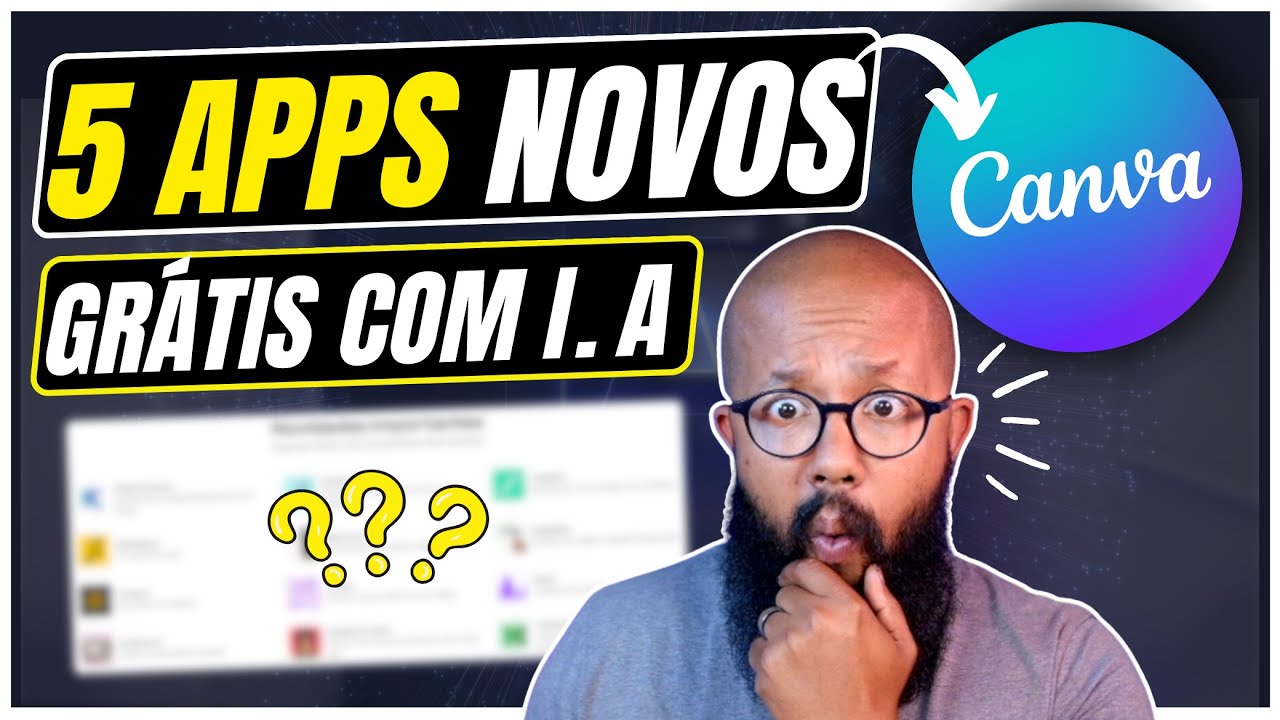 🔥 5 NOVIDADES Canva, NOVOS Apps com I.A GRÁTIS [SUPER ÚTEIS]