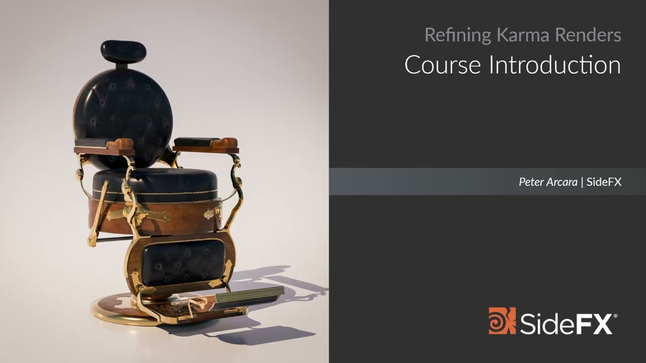 Refining Karma Renders 1 | Course Introduction