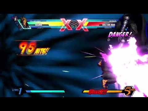 Umvc3 Decent optimal Akuma combos ft Chun Doom