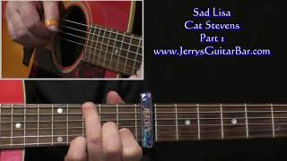 Cat Stevens Sad Lisa Intro Guitar Lesson