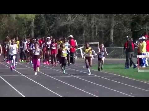 Gabrielle Miller 14.94s 100m Heat 1 CCYTL 12yr Girls 2015