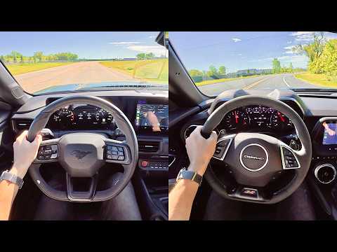 2024 Mustang Dark Horse vs. 2023 Camaro SS 1LE - Which is the Better Driver’s Car?