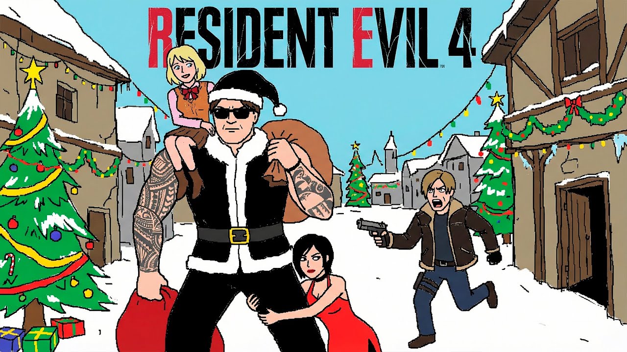 №69 МАРАФОН РЕЗИДЕНТОВ С ЧИПАЕМ - RE 4:BONUS (ЗАДАНИЕ АДЫ, НАЁМНИКИ, ДЕМКА RE 3.5) - СТР