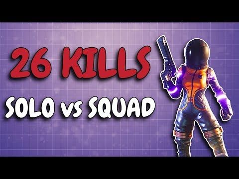 26 KILLS SOLO vs SQUAD | PRO GAMEPLAY (Fortnite)