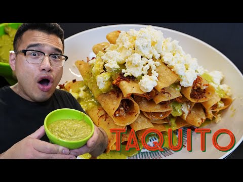 TAQUITO RECIPE - PORK ROLLED TACOS