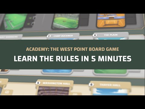 5 Minute Rules - Academy: The West Point Board Game