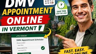 How to make a DMV appointment online in Vermont
