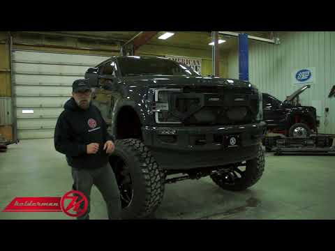 Kelderman 2021 Ford F-250 walk around - 12" Air Suspension Lift Kit, 28" RBP Wheels, 42" Fury Tires