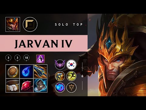 Jarvan IV Top vs Kennen - KR Master Patch 26.01