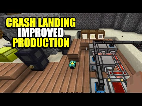 Ep22 Improved Production - Minecraft Crash Landing Modpack