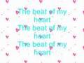 Beat of my Heart - Hilary Duff (lyrics)