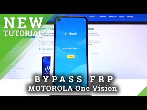 How to Bypass Google Verification in MOTOROLA One Vision – Unlock FRP
