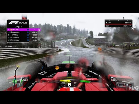 F1 23 - Rain Gameplay (PS5 UHD) [4K60FPS]