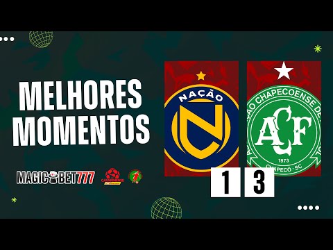 Gols e lances de Nação Esportes x Chapecoense