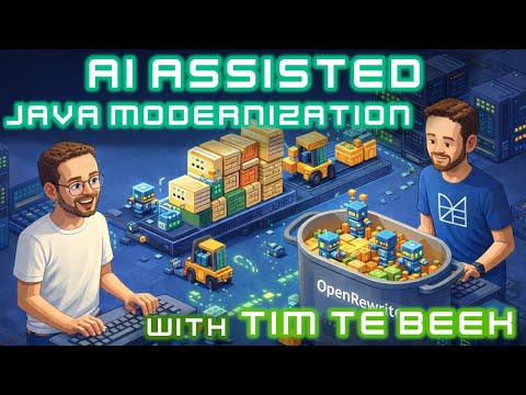 AI Assisted Java Modernization: Building OpenRewrite Recipes with Tim te Beek