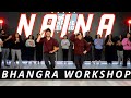 NAINA BHANGRA WORKSHOP | DILJIT DOSANJH | CREW | BHANGRA EMPIRE