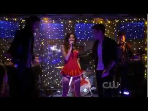 Ashley Tisdale Performing WIth 3Oh!3 on HELLCATS