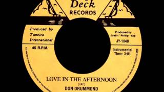 Love in the Afternoon  - Don Drummond