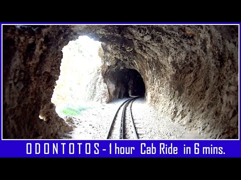 ODONTOTOS Diakofto - Kalavrita in 6 mins [Driver's View] - [340]