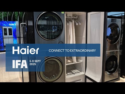 IFA 2025 - Haier smart home appliances & TV