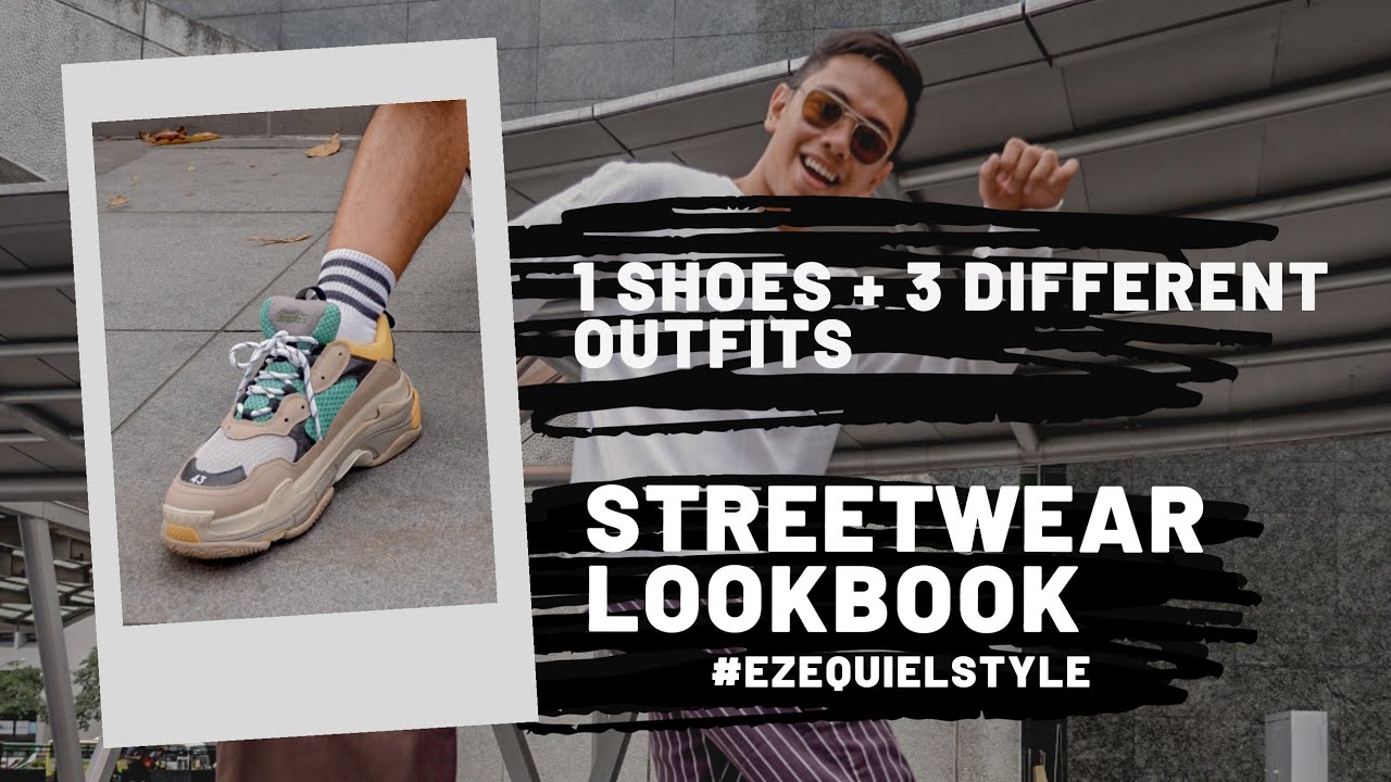 #EzequielStyle : 1 Balenciaga Shoes + 3 Different Outfits On The Go!