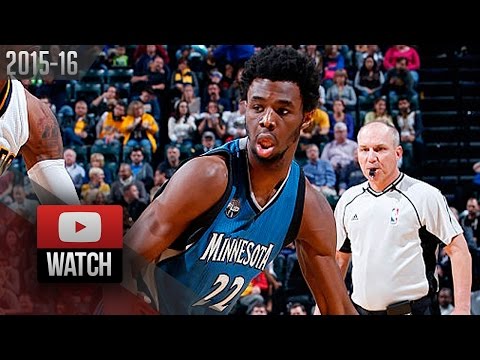 Andrew Wiggins Full Highlights at Pacers (2015.11.13) - 26 Pts