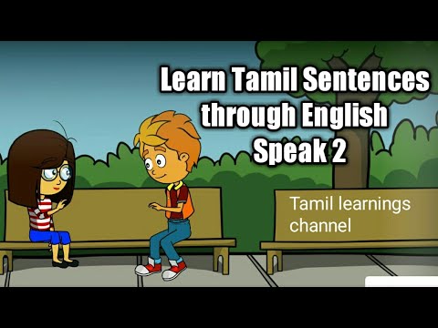 Learn Tamil conversation Speak 2 through english